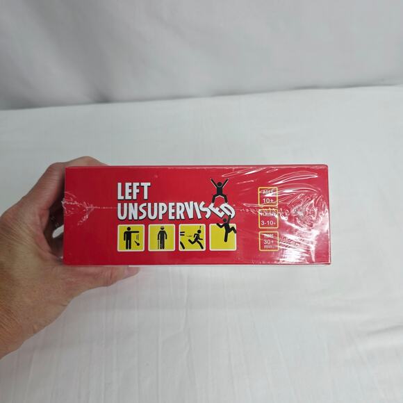 Left Unsupervised Family  Kids Card Game Edition Games Night New Sealed Age 10+ - Picture 8 of 10